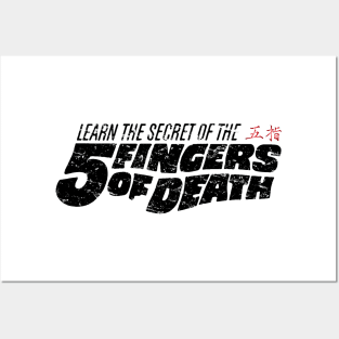 Five Fingers of Death Kung-Fu Posters and Art